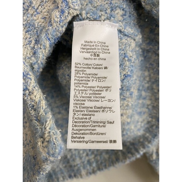 J.Crew Textured cropped lady jacket in space-dyed yarn NWT Size M - Picture 11 of 13